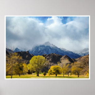Affiche Paysage d'automne de la Sierra Nevada - Œuvre d'ar