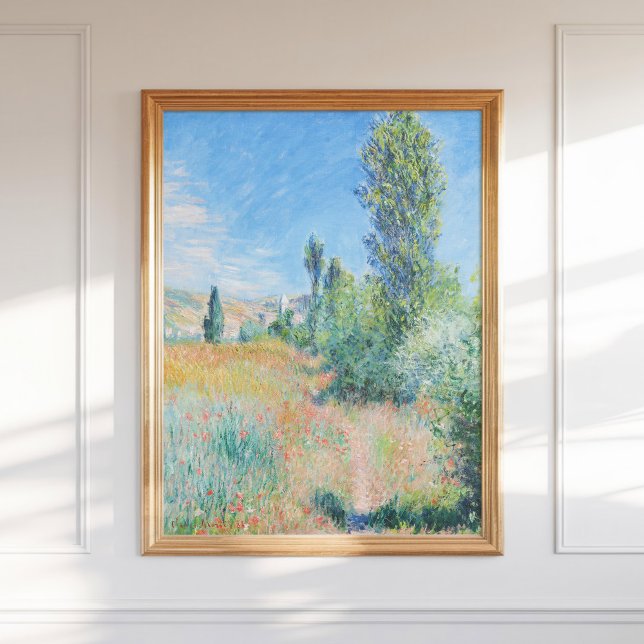Affiche Paysage de Claude Monet à Ile Saint Martin (Créateur téléchargé)