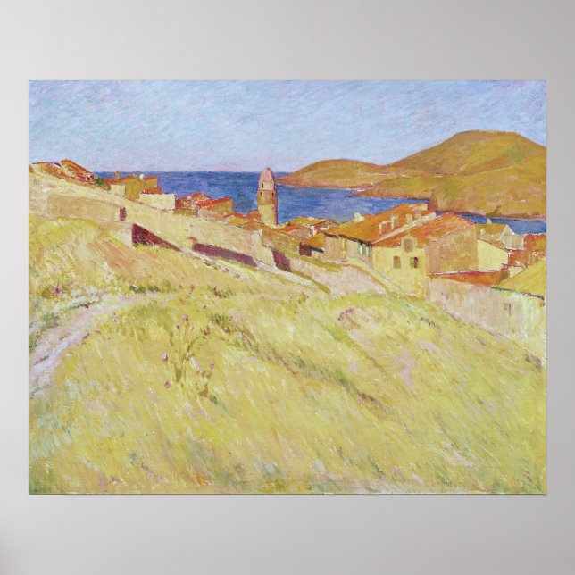 Affiche Paysage de Collioure (Devant)