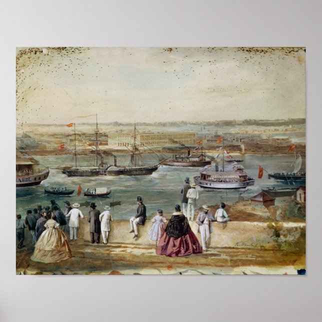 Affiche Paysage de Cuba (Devant)