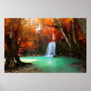 Affiche Paysage de Jangle Kanchanaburi, Thaïlande