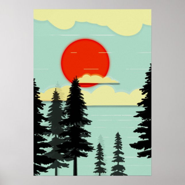AFFICHE PAYSAGE DE LA CB (Devant)