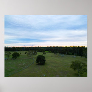 Affiche Paysage de la réserve récréative de Carindale