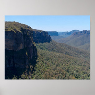 Affiche Paysage de la vallée de Grose près de Blackheath