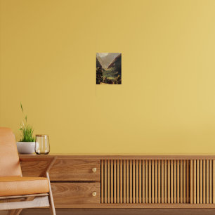 Affiche Paysage de la vallée Serene