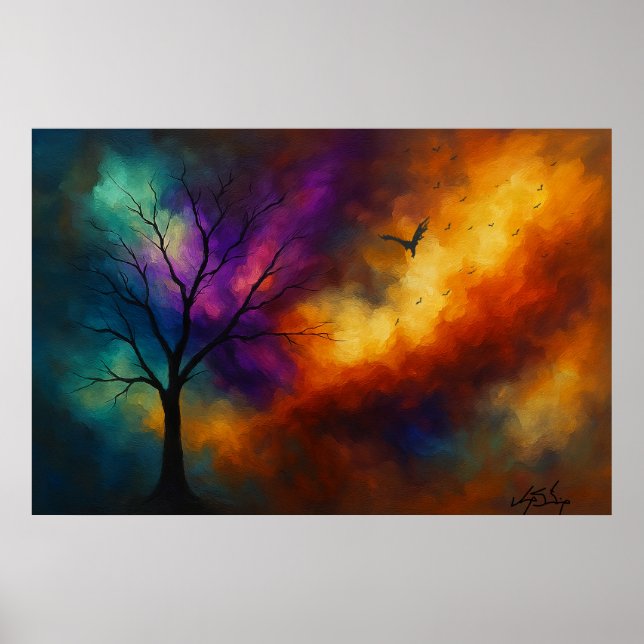 Affiche Paysage de l'Ascension des Braises (Devant)