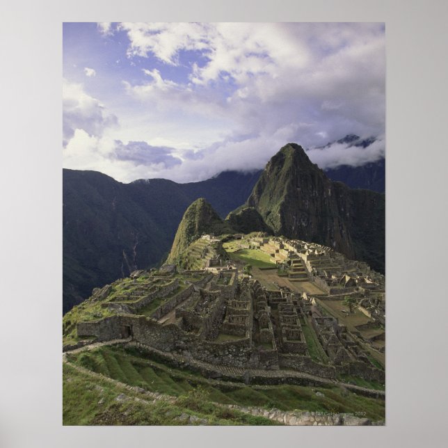Affiche Paysage de Machu Picchu, Pérou (Devant)