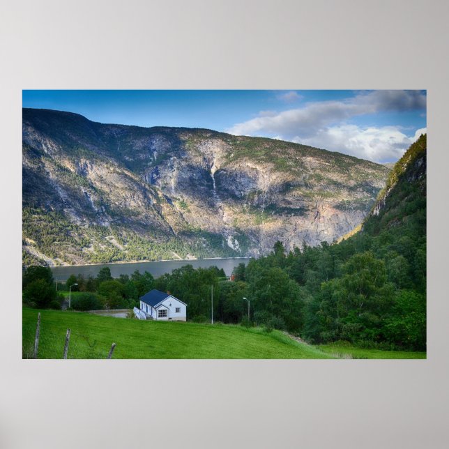 Affiche Paysage de Norvège (Devant)