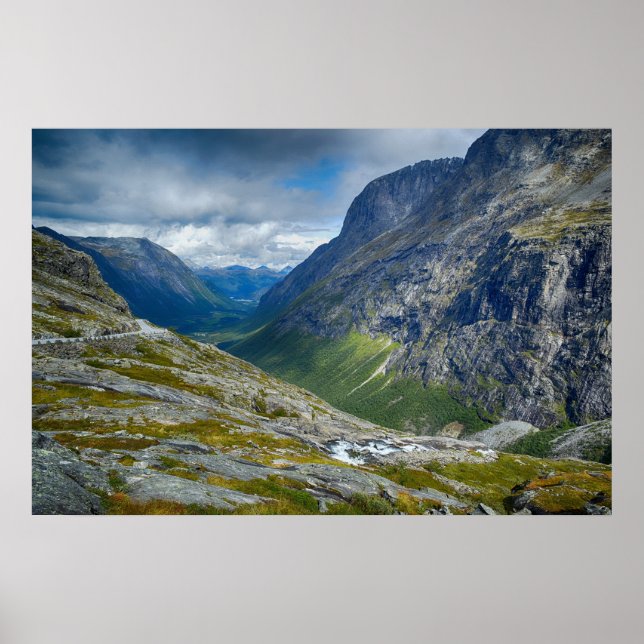 Affiche Paysage de Norvège (Devant)