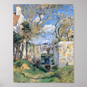 Affiche Paysage de Pontoise (1874) Camille Pissarro