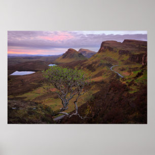 Affiche Paysage de Quiraing au lever du soleil sur Skye