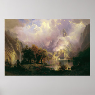 Affiche Paysage Des Rocheuses Paysage Majestueux