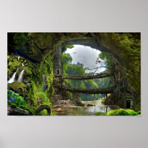 Affiche Paysage d'imaginaire