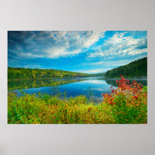 Affiche Paysage du lac Costello