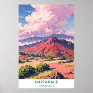 Affiche Paysage du parc national de Haleakalā