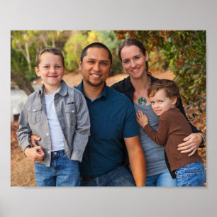 Affiche Paysage du portrait de famille