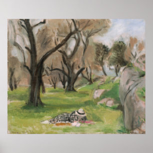 Affiche Paysage du sud de Matisse