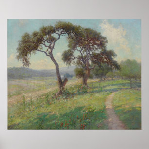 Affiche Paysage du Texas Hill Country, Onderdonk