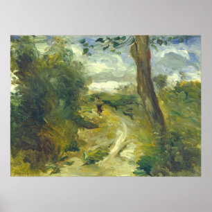 Affiche Paysage entre tempêtes - Auguste Renoir Art