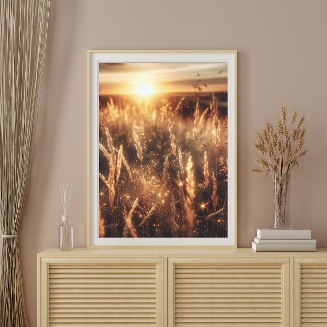Affiche Paysage exceptionnel Nature Sunset Art (Créateur téléchargé)