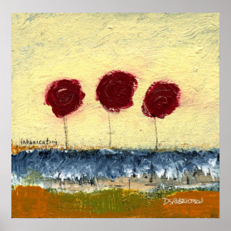 Affiche Paysage floral enivrant par Dan Robertson