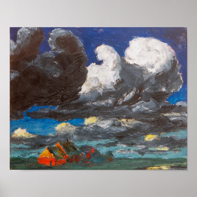 Affiche Paysage, Frise du Nord | Emil Nolde | (Devant)