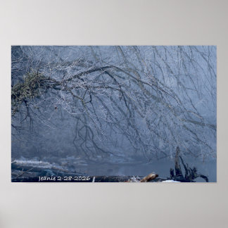Affiche Paysage hivernal