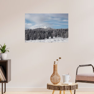 Affiche Paysage hivernal époustouflant
