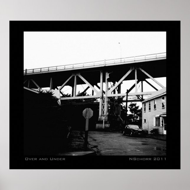 Affiche Paysage industriel urbain (Devant)