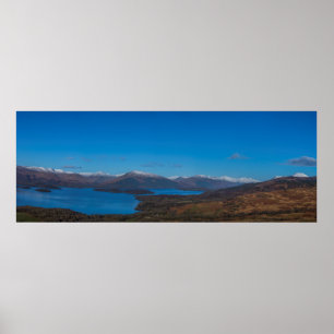 Affiche Paysage Loch Lomond de Conic Hill Panorama