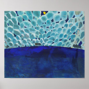 Affiche Paysage lunaire   Cuno Amiet  