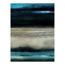Paysage marin Abstrait moderne Art côtier contempo