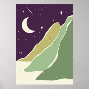 Affiche Paysage minimaliste