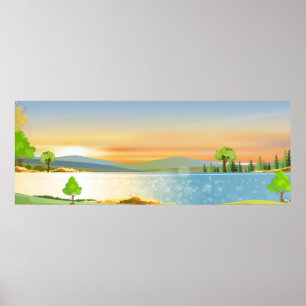 Affiche Paysage naturel