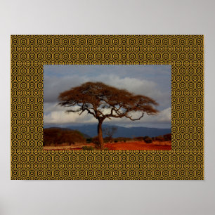 Affiche Paysage naturel du ciel africain qui vous fait pen
