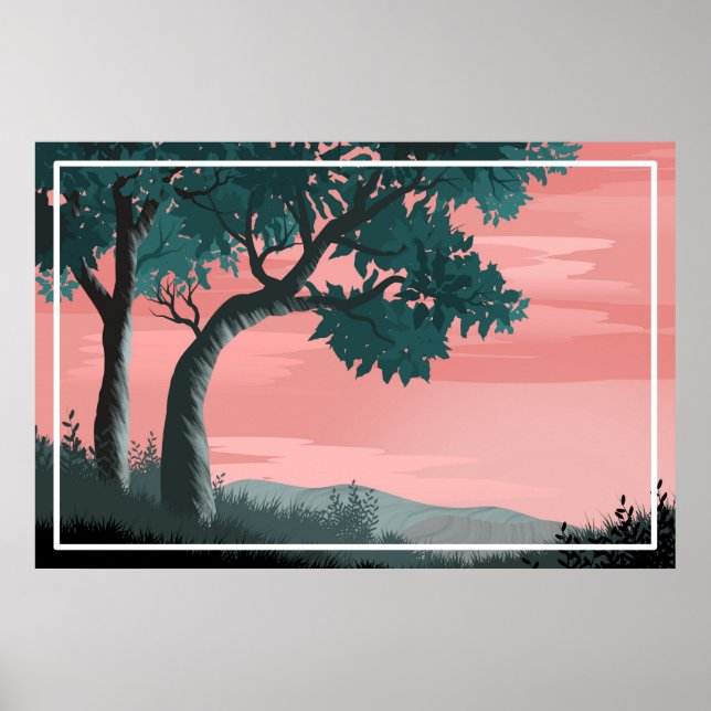 Affiche Paysage Naturel Paysage Paysage (Devant)