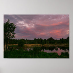 Affiche Paysage naturel Paysage rural Paysage du lac Couch
