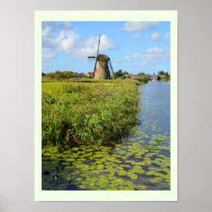 Affiche Paysage néerlandais
