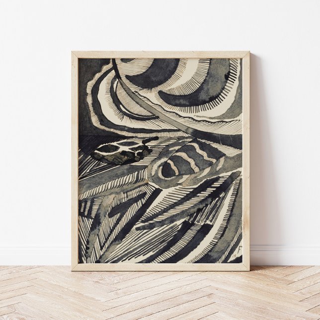 Affiche Paysage | Otto Freundlich (Créateur téléchargé)