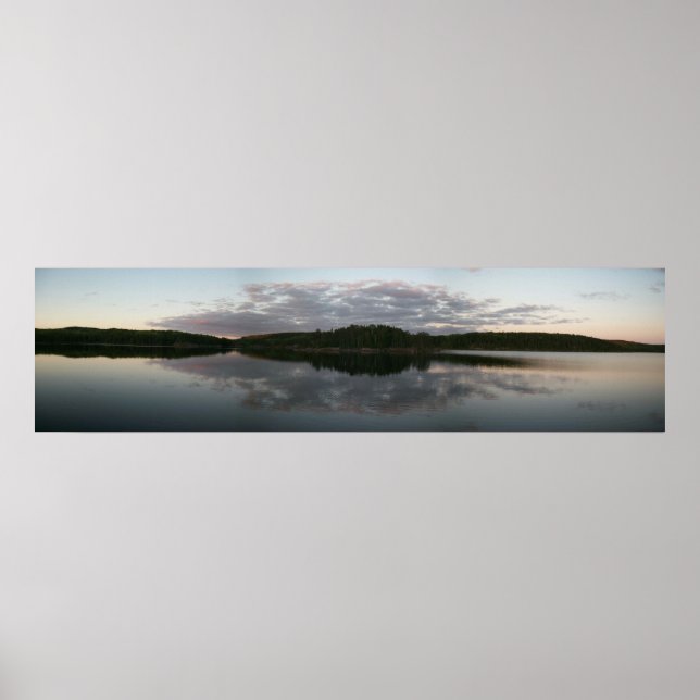 Affiche Paysage panoramique BWCA (Devant)