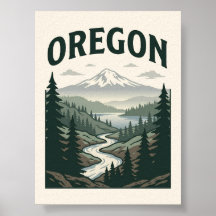 Paysage panoramique de l'Oregon