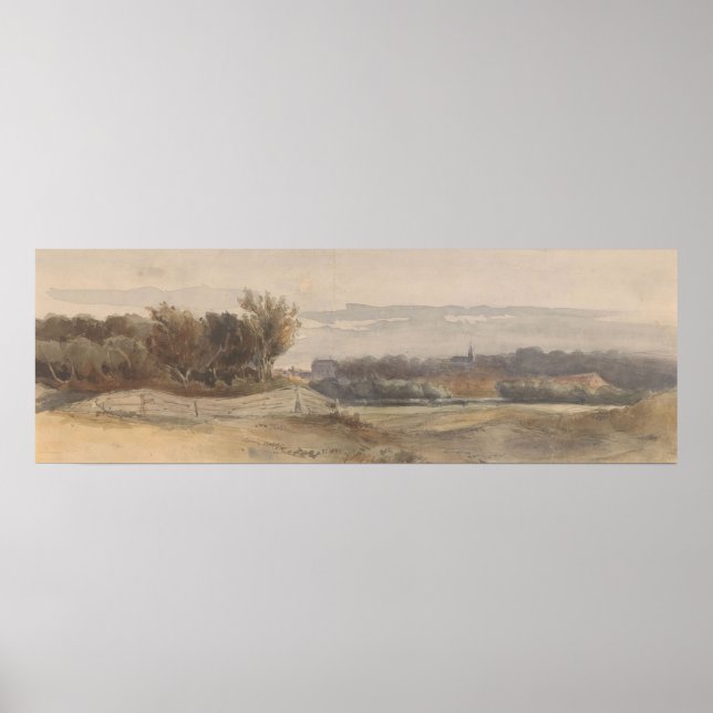 Affiche Paysage panoramique (en 1903 ou avant) Johan (Devant)