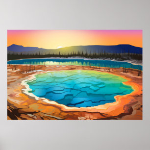 Affiche Paysage panoramique Nature