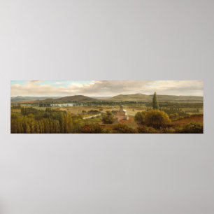 Affiche Paysage panoramique - Théodore Rousseau Art