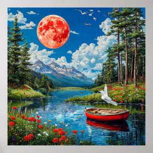 Affiche Paysage pittoresque