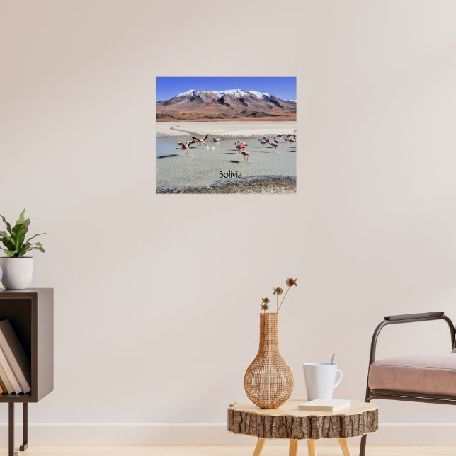 Affiche paysage pittoresque de Bolivie (Salon 3)