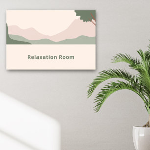 Affiche Paysage serein minimal