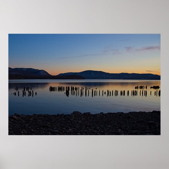 Affiche Paysage stratifié (Devant)