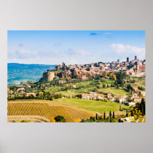 Affiche Paysage sur Orvieto