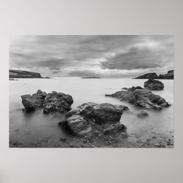 Affiche Paysage sur West Shetland (Devant)